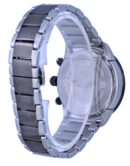 Emporio Armani Chronograph Grey Dial Two Tone Steel Strap Watch For Men - AR11391